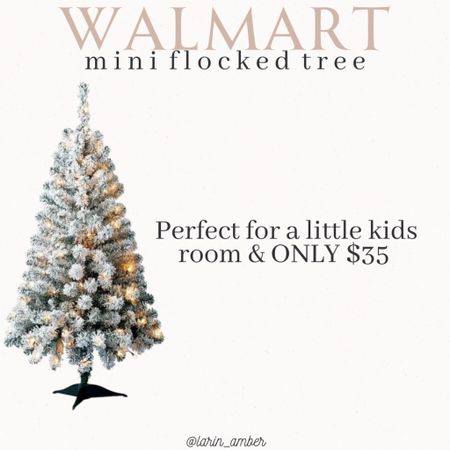 The perfect mini tree for a little kids room or playroom and you can't beat this price! 



#LTKsalealert #LTKSeasonal #LTKHoliday