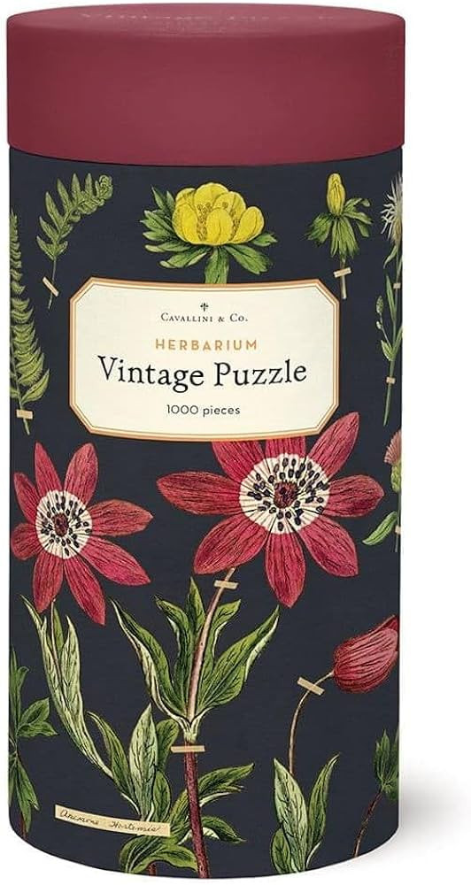 Cavallini Papers & Co. Herbarium 1,000 Piece Puzzle, Multi | Amazon (US)