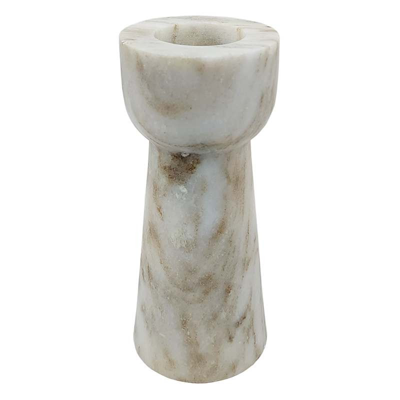 Marble Candle Holder, 7" | At Home