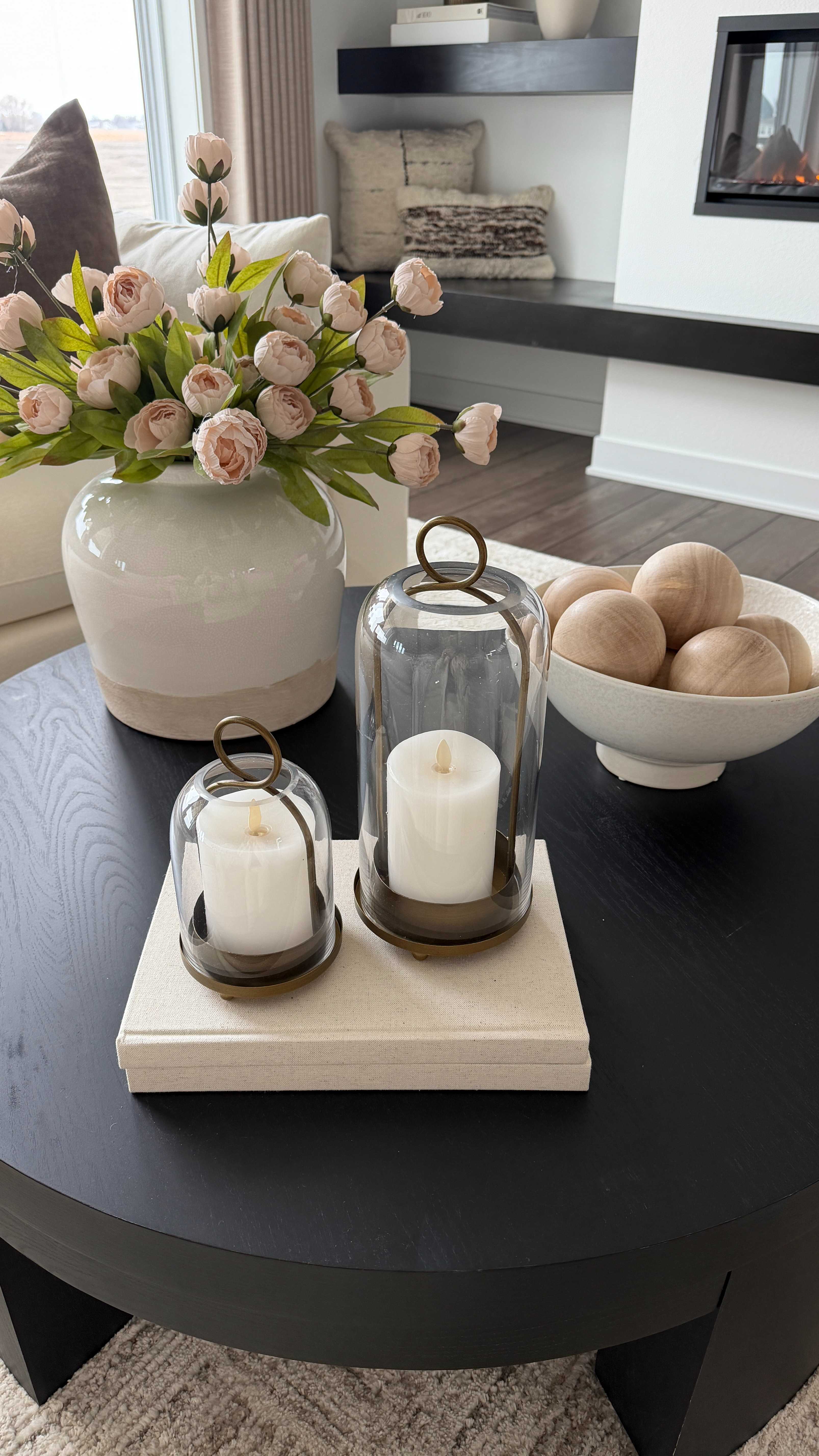 My glass dome candle holders AND flameless candles are on sale 🤍 Grab them both on sale for beautiful table styling at a great price! Love the vase (also on sale) and seasonal stems, bowl with decorative ball fillers.  

 

#LTKSeasonal #LTKHome #LTKSaleAlert