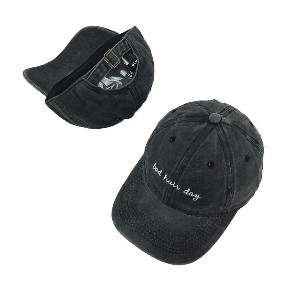1pcs Women Baseball Cap Men Casquette Snapback Caps Hats Bad Hair Day Adjustable Caps | Walmart (US)
