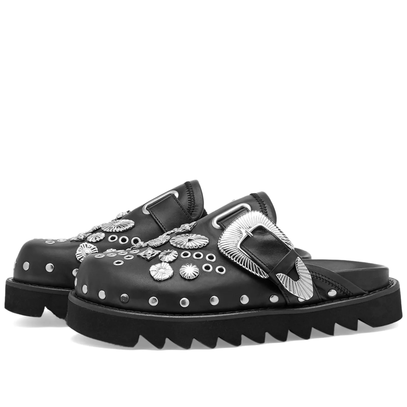 Toga Pulla Slip On Buckle Mule Shoe | END. Clothing