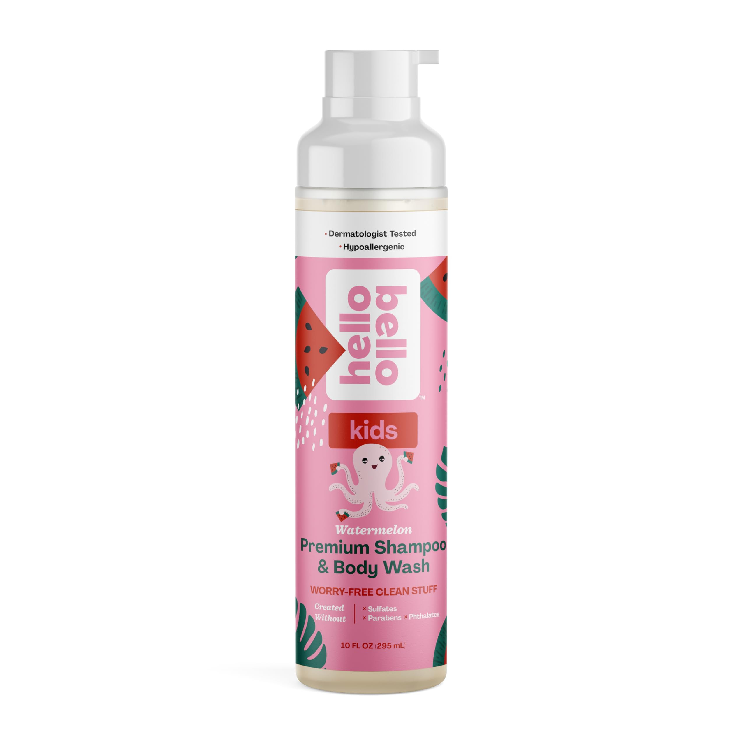 Hello Bello Watermelon Shampoo and Body Wash, Hypoallergenic, Dermatologist and Pediatrician Test... | Amazon (US)