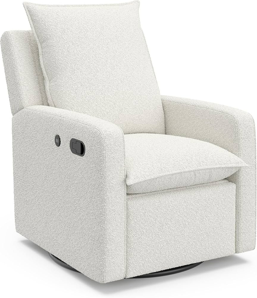 Storkcraft Timeless Recliner Glider with USB Charging Port (Ivory Boucle) - Ultimate Nursery Rock... | Amazon (US)