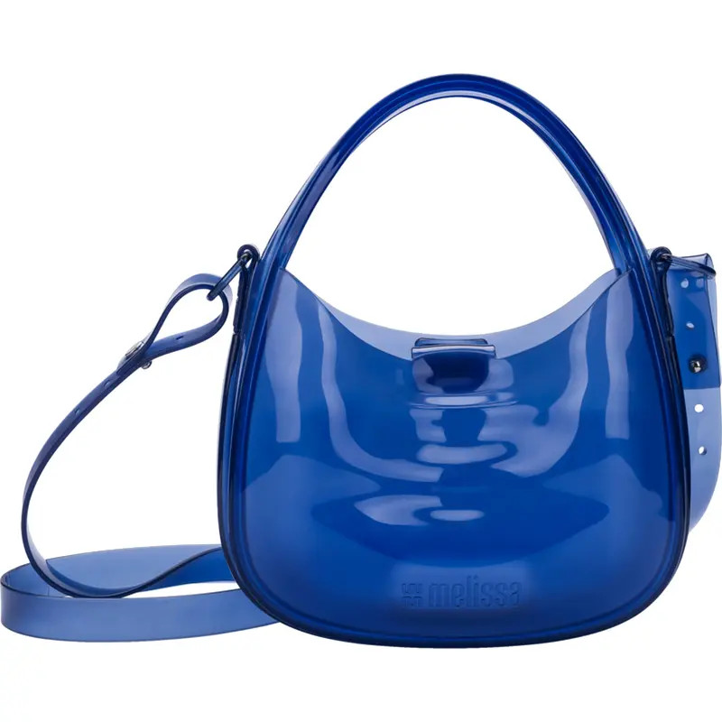 Melissa Mirror Crossbody Bag in Clear Black at Nordstrom | Nordstrom