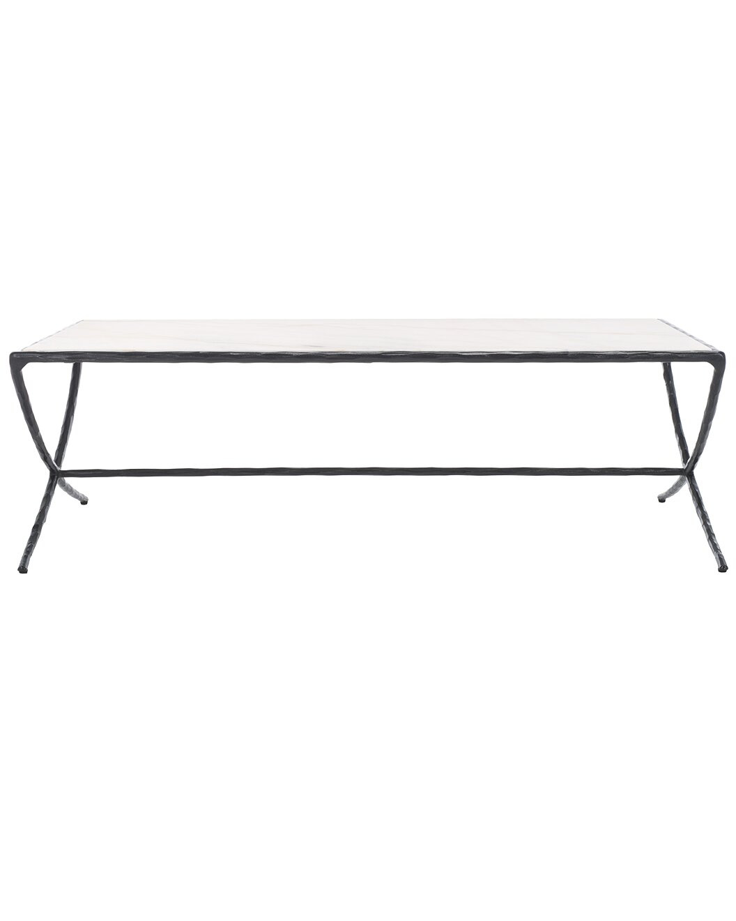 Debbie Rectangle Metal Coffee Table | Gilt & Gilt City