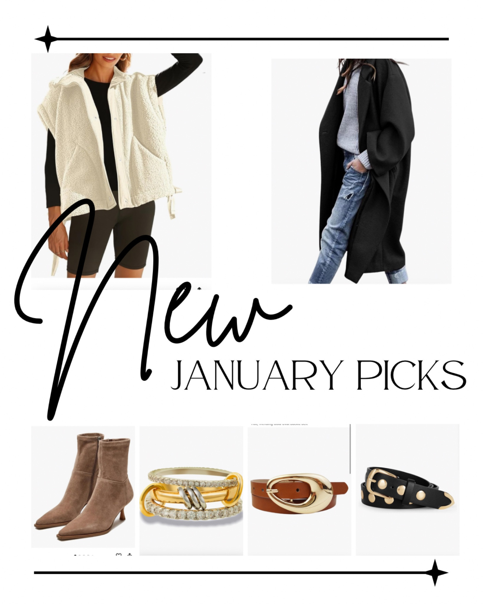 My fav Amazon picks of January! #amazonfashion #freepeopledupe #spinellikilcoin #belts #amazonaccessories 

#LTKSeasonal #LTKStyleTip #LTKShoeCrush