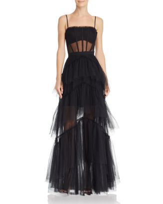 BCBGMAXAZRIA
            
    
                
                    Tulle Corset Essential Gown | Bloomingdale's (US)