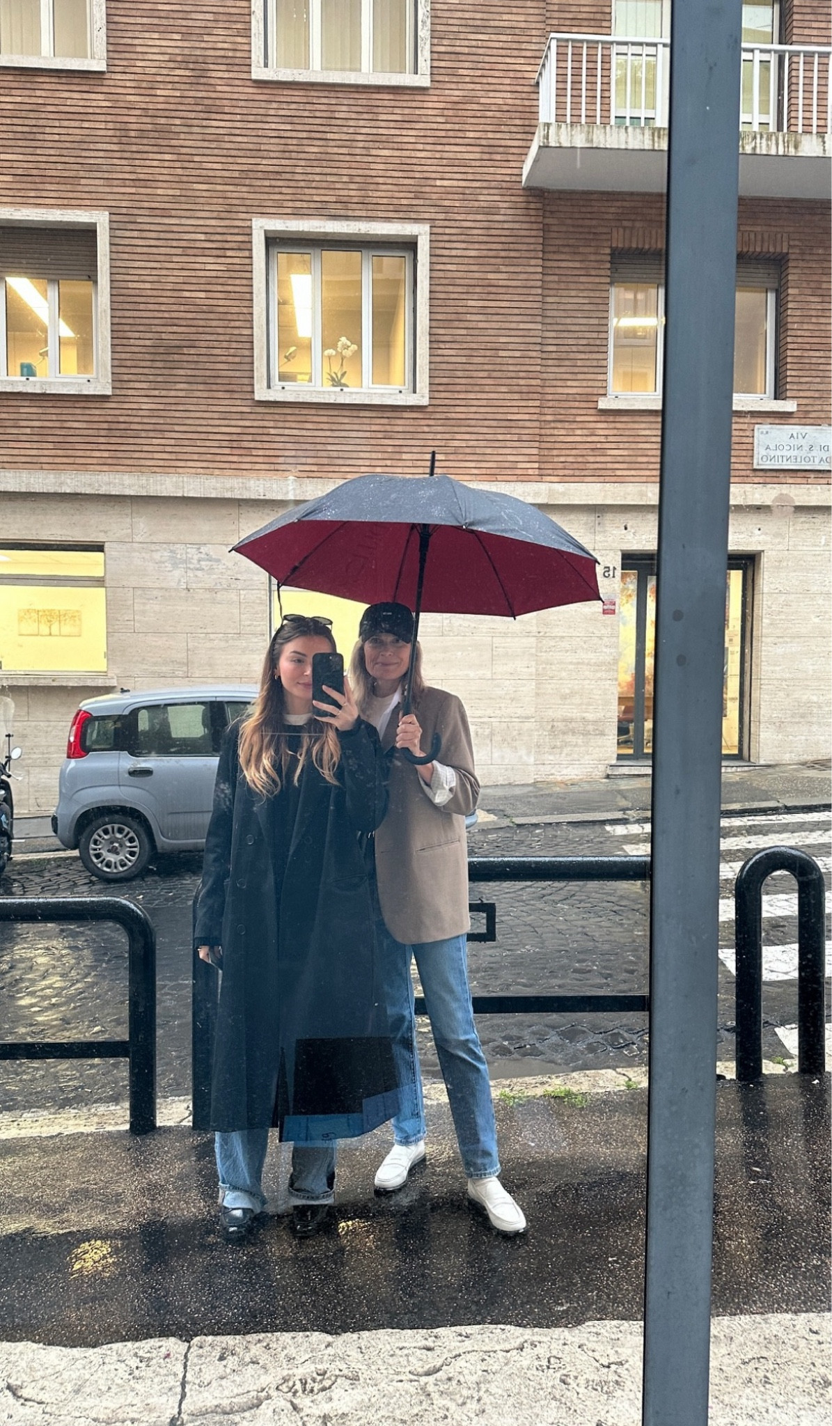 rainy day outfit ☂️