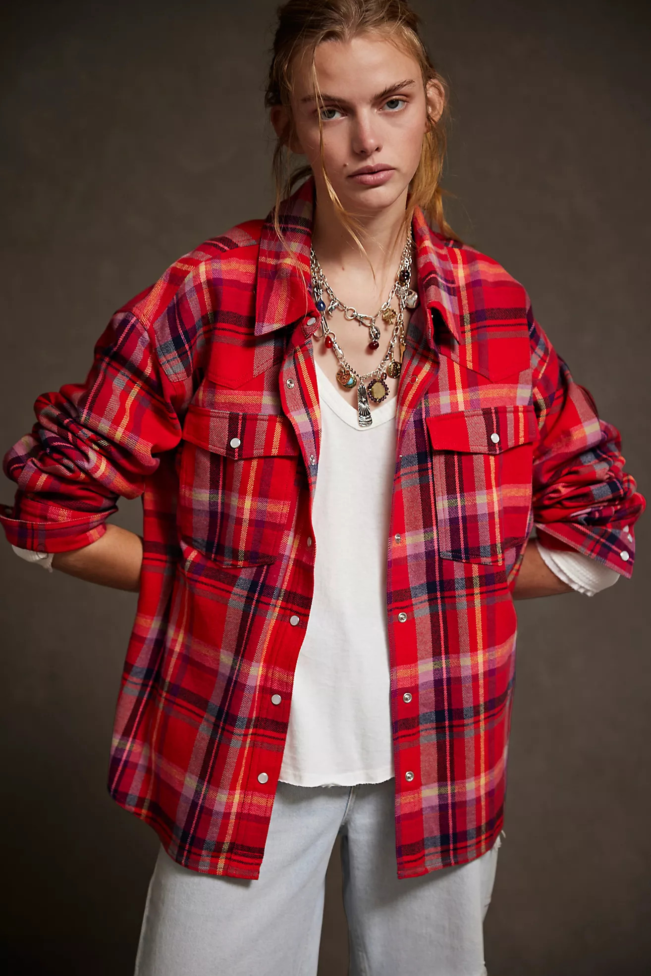 We The Free Hideaway Plaid Shirt | Free People (Global - UK&FR Excluded)
