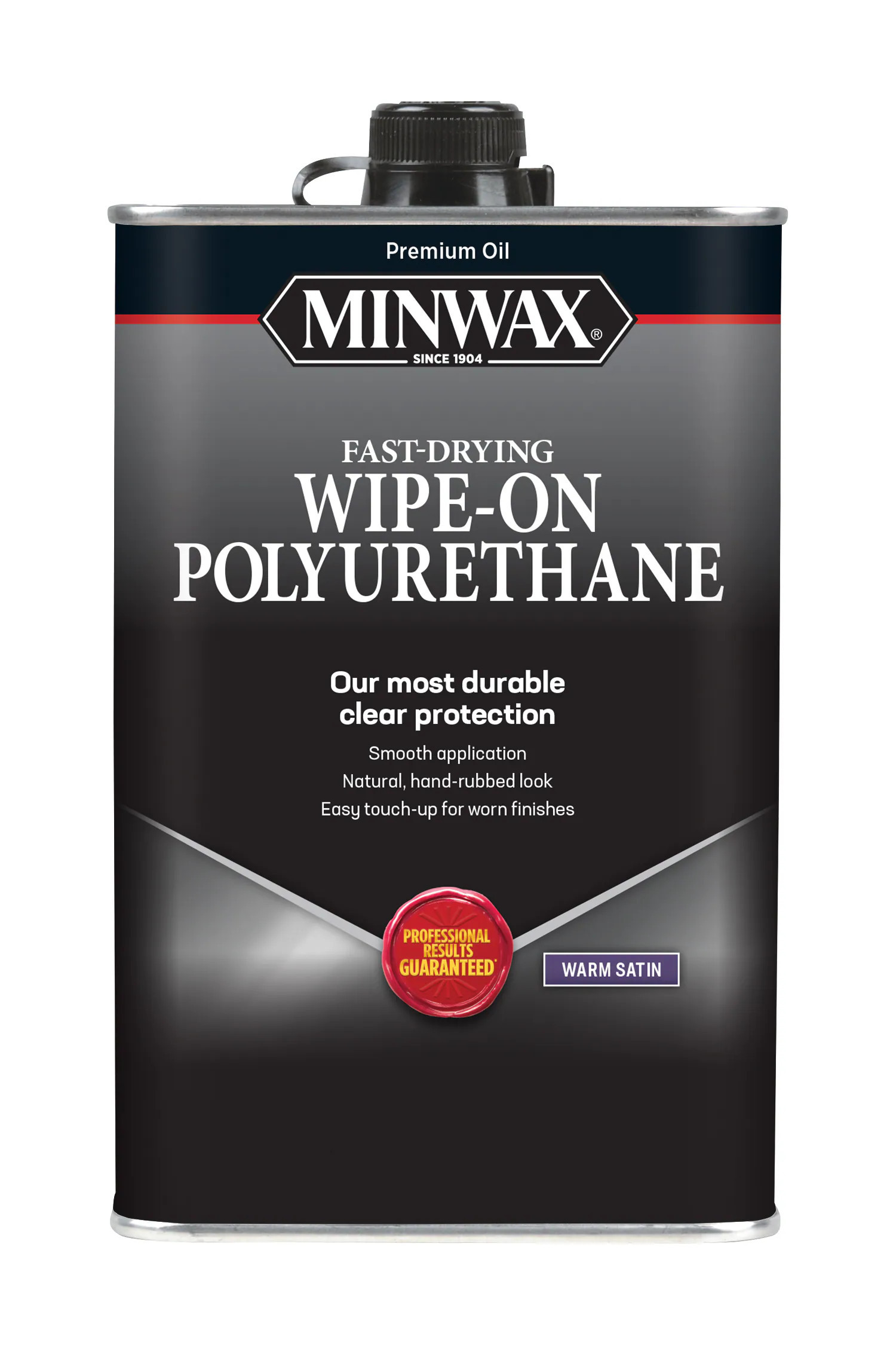 Minwax Wipe-On Poly Oil-based Clear Transparent Satin Interior Stain ( 1-pint ) | 40910000 | Lowe's