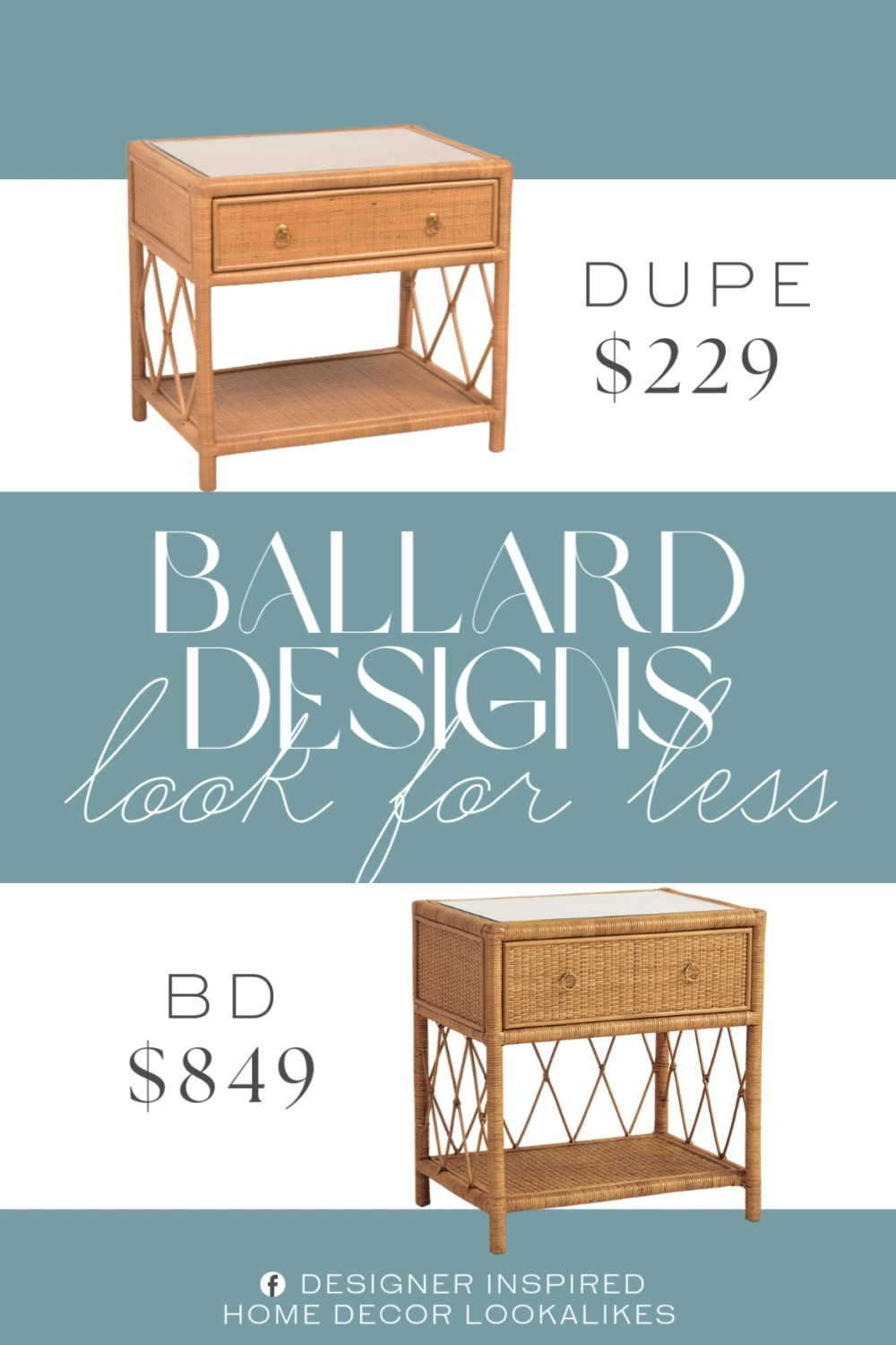 Inspired by Ballard Designs Rattan 1-Drawer Nightstand. Wicker Bedside Table. Coastal Nightstand. Woven Storage Table. Natural Wood Nightstand. Woven Rattan Bedside Table. 1-Drawer Rattan Nightstand. Rattan Side Table.  

Home more affordable option find copy cat similar look for less budget friendly affordable cheap cheaper beautiful pretty. Clearance sale coupon code discount code promo code luxury lookalike look a like Inspo inspiration inspired by idea ideas Love like these? I share multiple every day in my FB group.
#ballarddesignsinspired #nightstand #wickernightstand #rattannightstand #bedsidetable #rattanfurniture #wovenstorage #stylishstorage #bedroominspo 

 #LTKHome