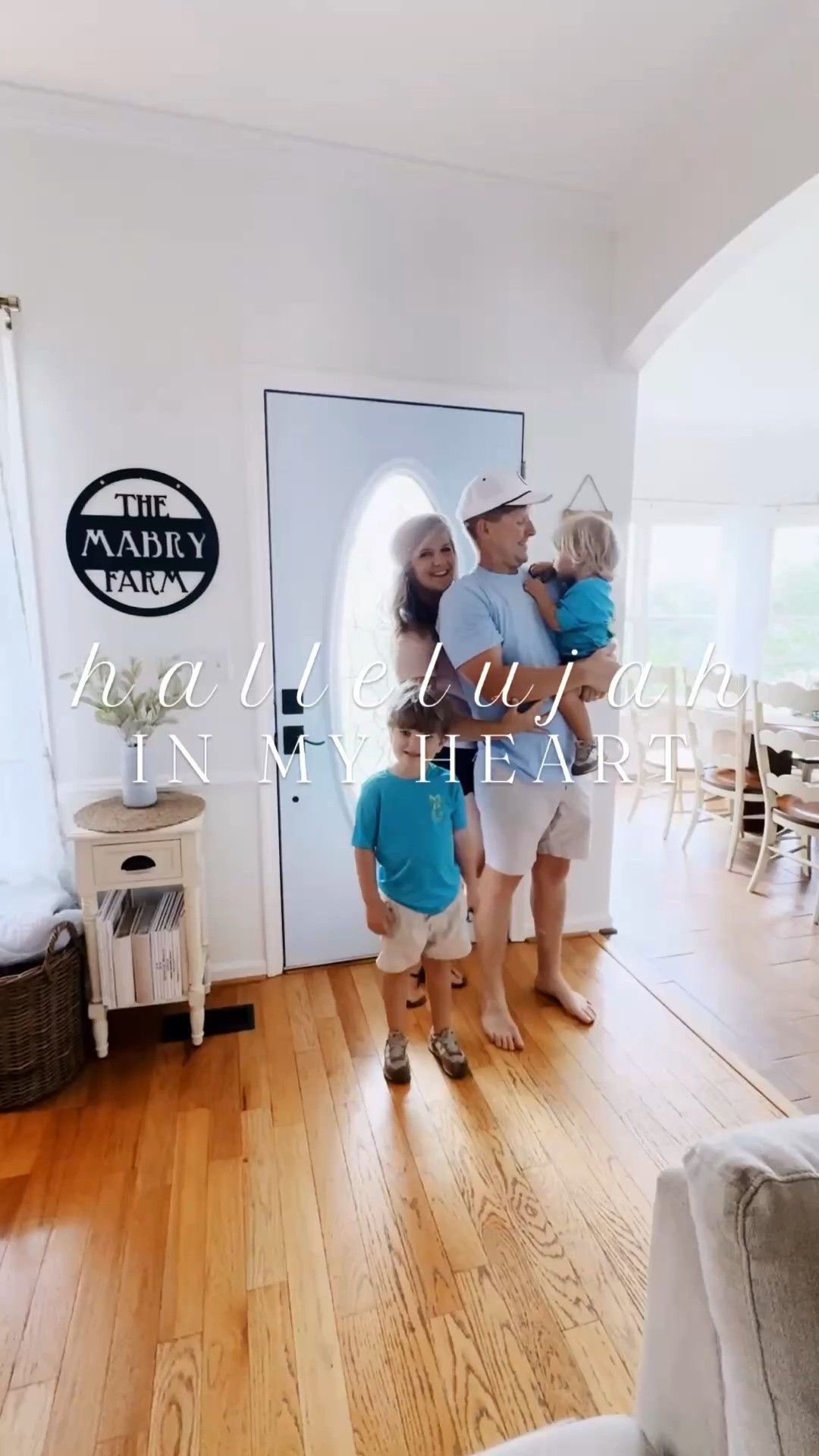 Thank you, Jesus, for this sweet beautiful life with my favorite people in the whole world!! I sure do love this family and life we are building together out here on our dream 💭 farm sweet farm! 🚜🌳🌾🌼 And excited for lots of family time and sweet late summertime ☀️ memories 🎞️ ahead as we head down to the beach 🏝️ after “Dada” gets off work today - ohh these are the days!!! 🌊 🐚🫶🏽 #hallelujah #mypeople #gratefulheart #beachbound #myfavoritepeople