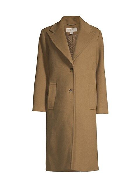 Melton Wool-Blend Coat | Saks Fifth Avenue