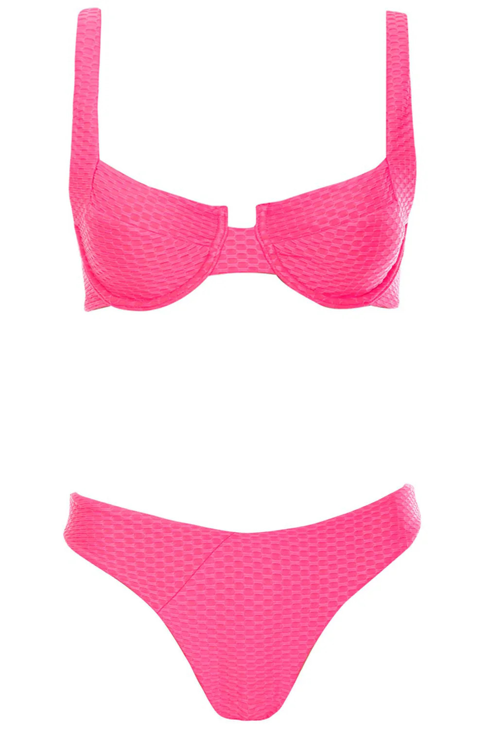 Laguna Bikini Hot Pink Set | VETCHY LLC