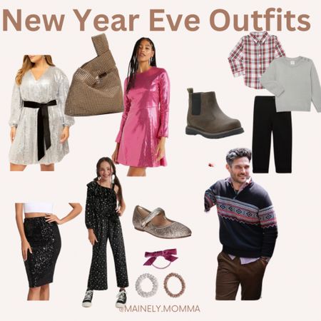 New Year's Eve outfits from Walmart for the whole family! 

#holidayparty #newyearseve #party #holiday #dresses #sweaters #accessories #shoes #boots #sequins #sparkles #skirt 

#LTKHoliday #LTKSeasonal #LTKparties