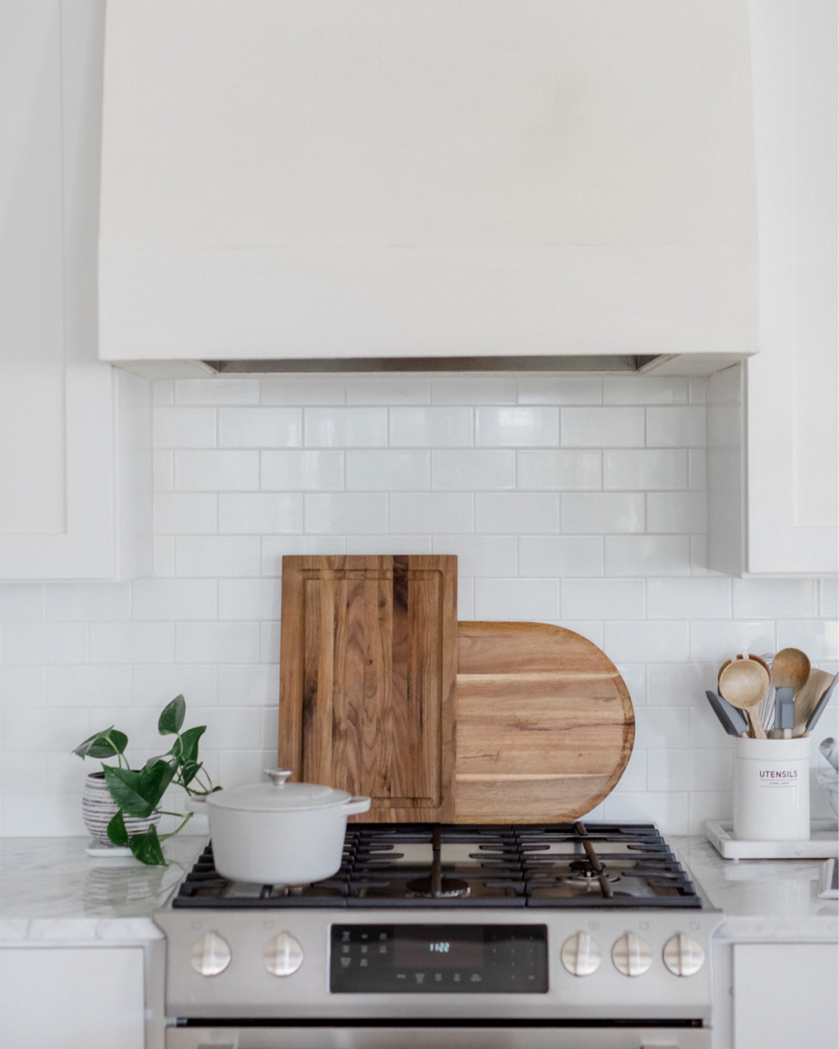 We love to add simple, but impactful, styling to behind the range! It makes cooking that much more glamorous ✨

#LTKGiftGuide #LTKstyletip #LTKhome