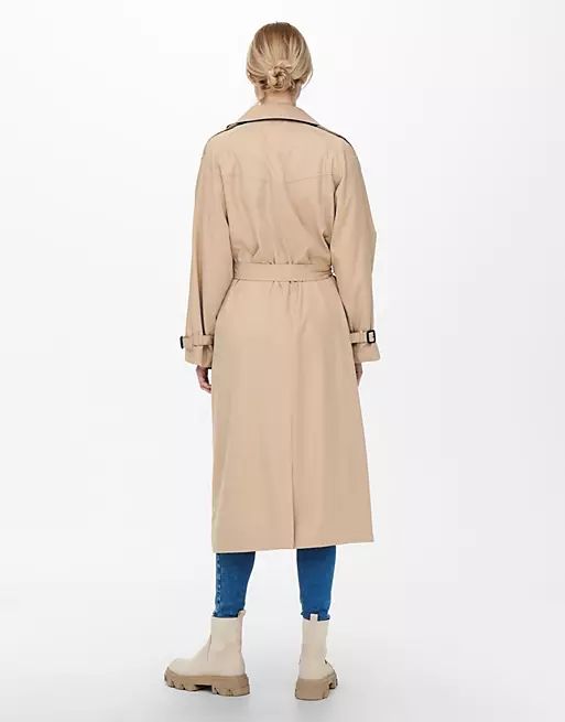 Only trench coat in stone | ASOS | ASOS (Global)