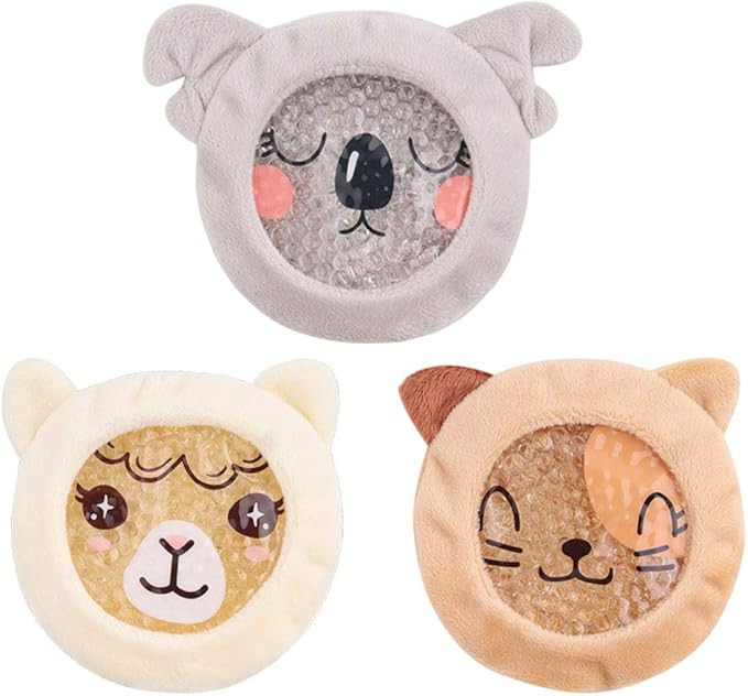 Hilph® Ice Packs for Kid’s Boo Boos, 3 Pack Kids Hot Cold Packs Perfect for Boo Boo Buddy Inju... | Amazon (US)