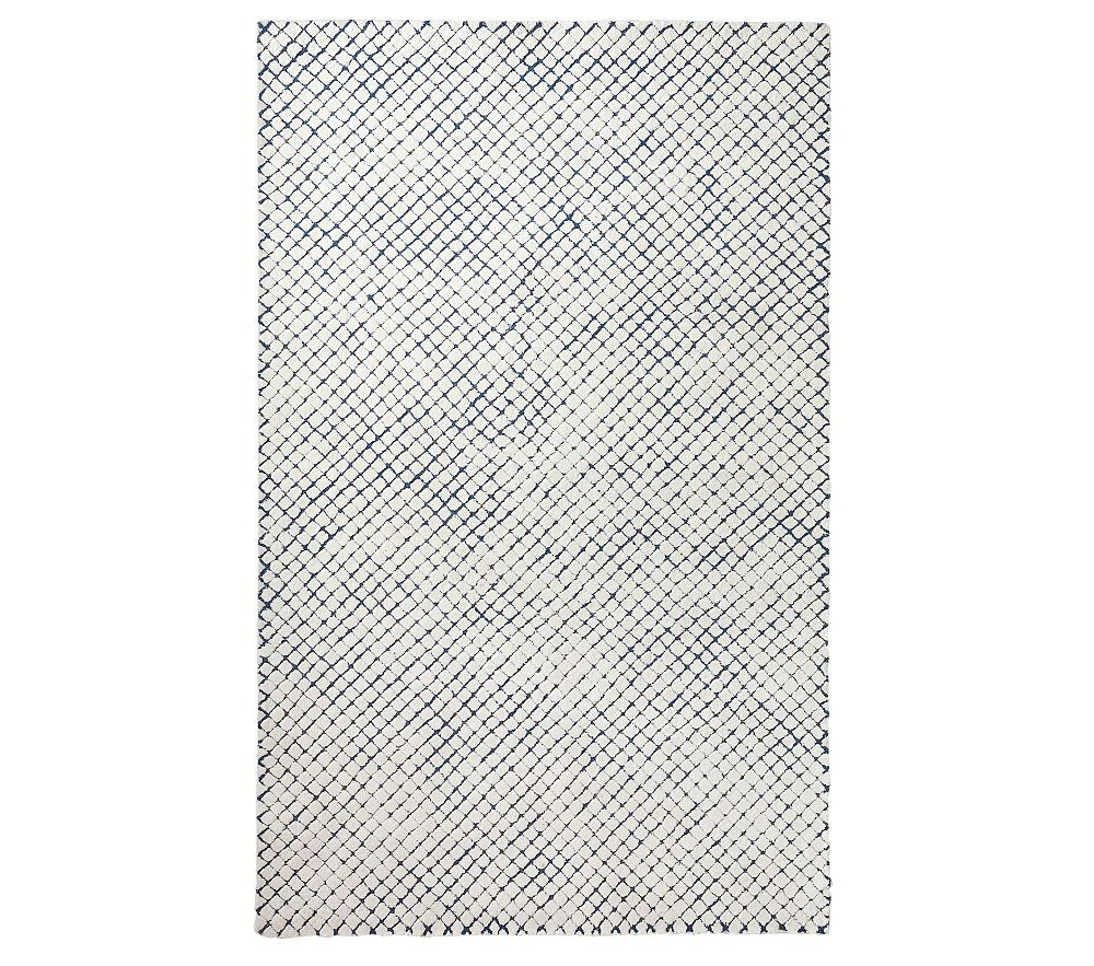 Performance Textured Trellis Rug | Pottery Barn Kids