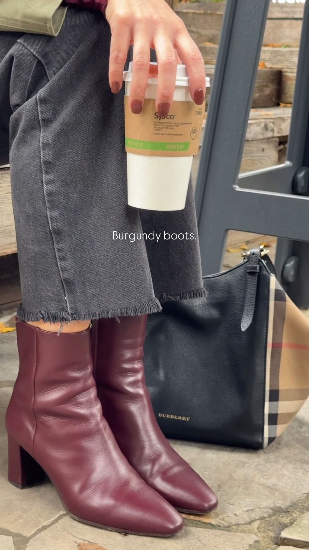 Burgundy works as a neutral because it doesn’t compete with the rest of your outfit — it grounds it.

It pairs effortlessly with black, brown, denim, camel, gray, navy, and winter white.
So if your closet already leans neutral, burgundy doesn’t feel like a statement color — it feels intentional.

This is one of those swaps that makes outfits look styled without adding effort.

Save this for winter outfit planning.

#LTKSeasonal #LTKOver40 #LTKootd