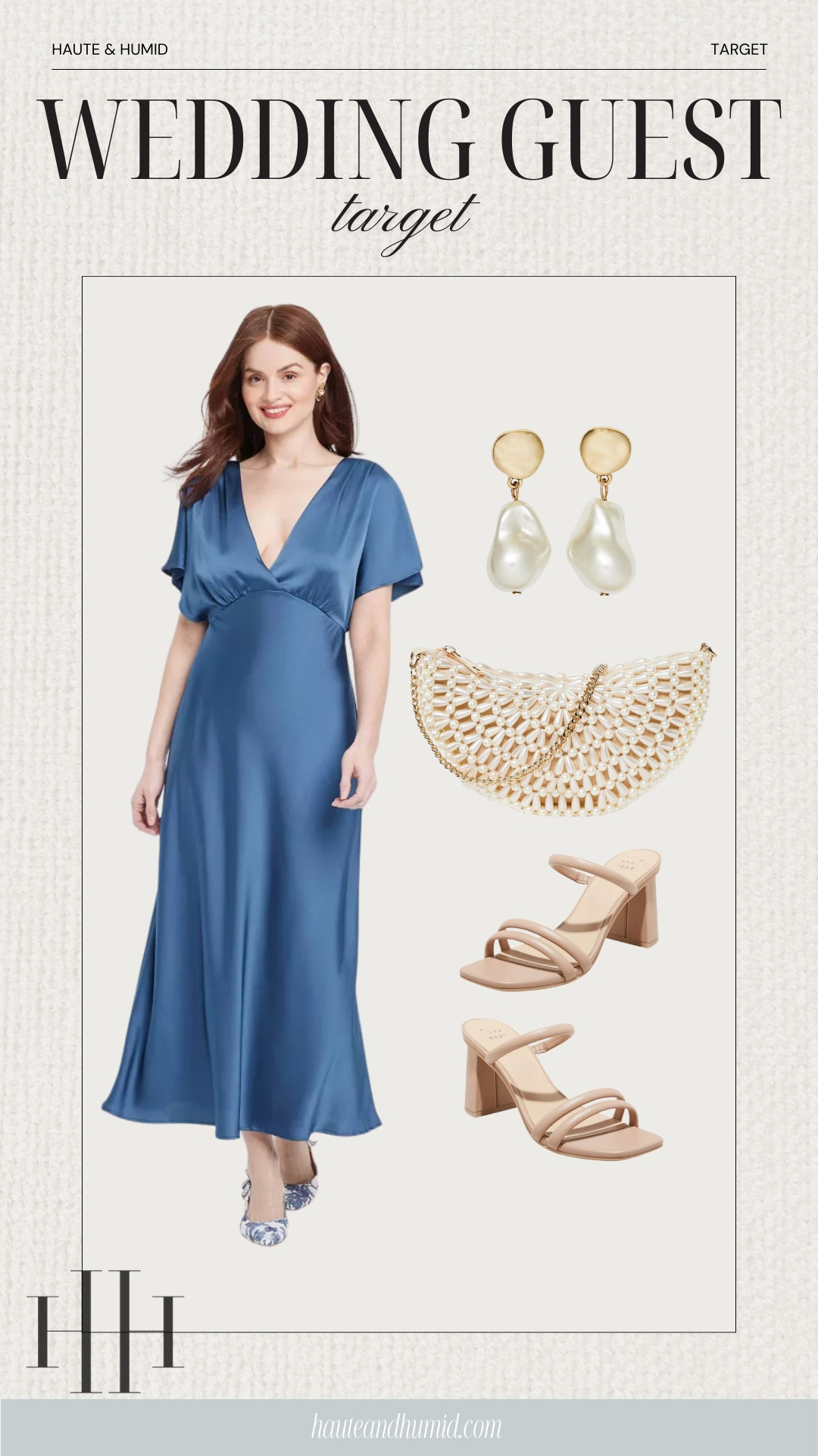 This blue dress is a timeless option for a spring wedding  

#LTKOver40 #LTKWedding #LTKFindsUnder50