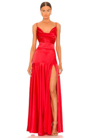 Bronx and Banco Maxi Dress in Red from Revolve.com | Revolve Clothing (Global)