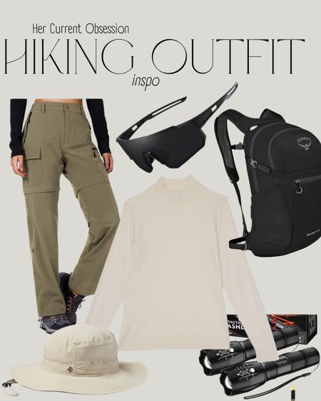 Amazon hiking outfit inspo for all my outdoorsy friends. Follow me HER CURRENT OBSESSION for more outdoors style and adventures 😃

#granolagirl #outdoorsyoutfit #leggings #Amazon #outdoorsstyle #hikingoutfit #campingoutfit #campingessentials #hikingessentials #ospreybackpack #sunglasses 

#LTKStyleTip #LTKActive #LTKU