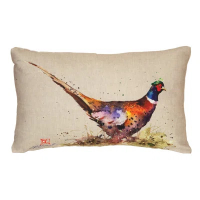 Dean Crouser Pheasant Outdoor Pillow 14x26 | Wayfair North America
