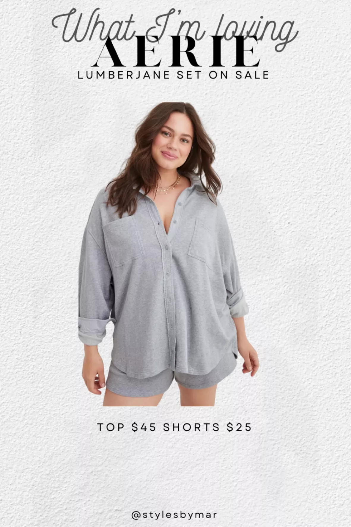 Aerie LumberJane Fleece Shirt curated on LTK