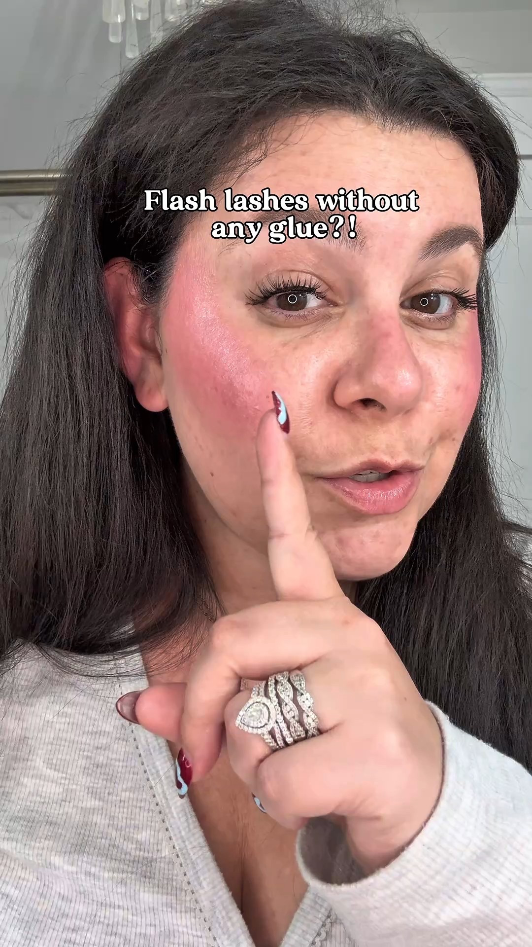 The easiest false lashes to apply- no glut needed! 

#LTKBeauty #LTKFindsUnder50