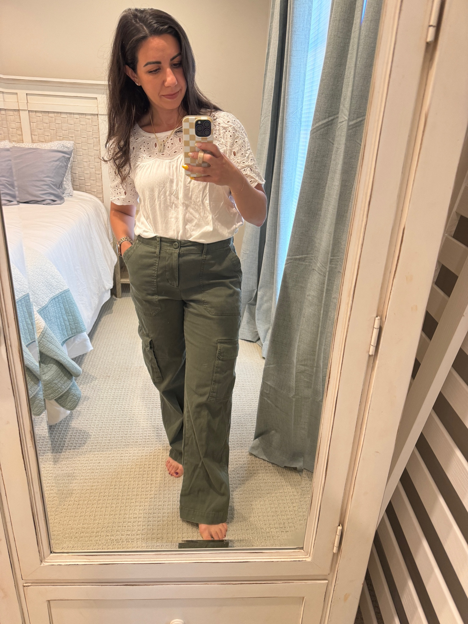 I wear these cargo pants too much. But they’re such a good deal! I have a 4. Target finds. 

#LTKStyleTip #LTKFindsUnder50