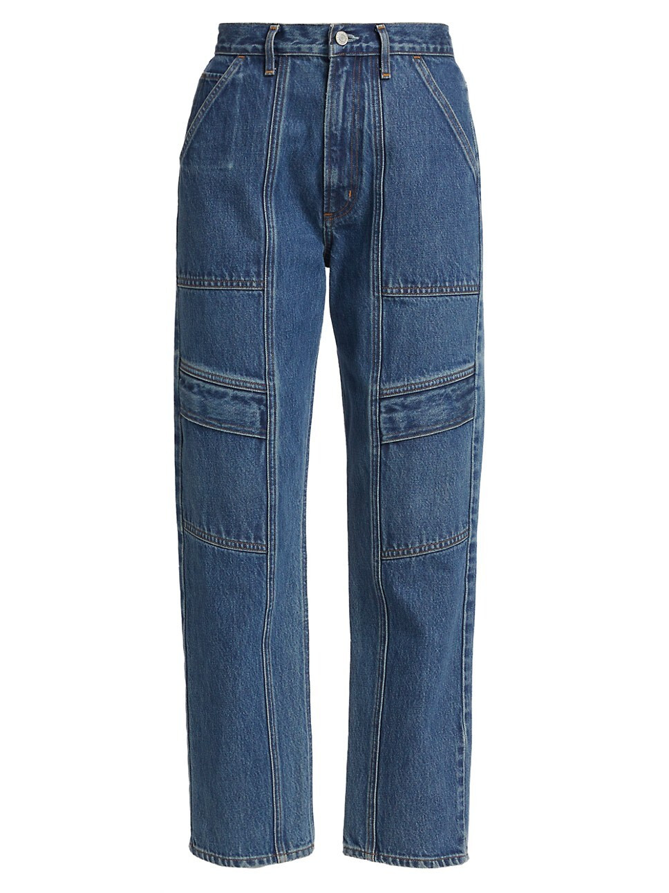 Cooper Straight-Leg Cargo Jeans | Saks Fifth Avenue