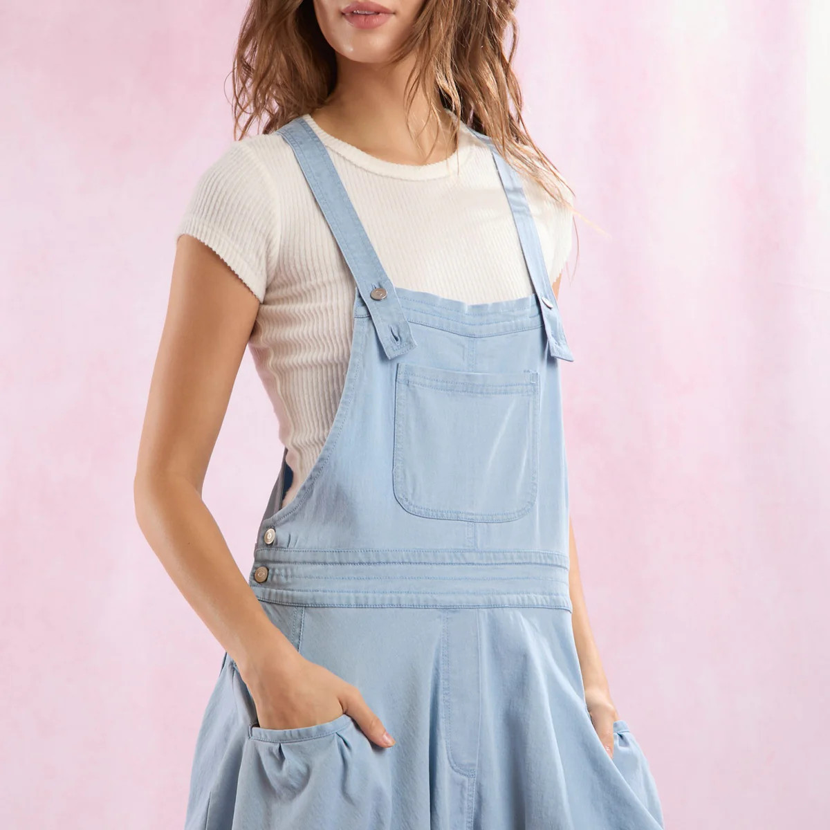 Sweet Stroll Bubble Overoll | Whiskey Darling Boutique