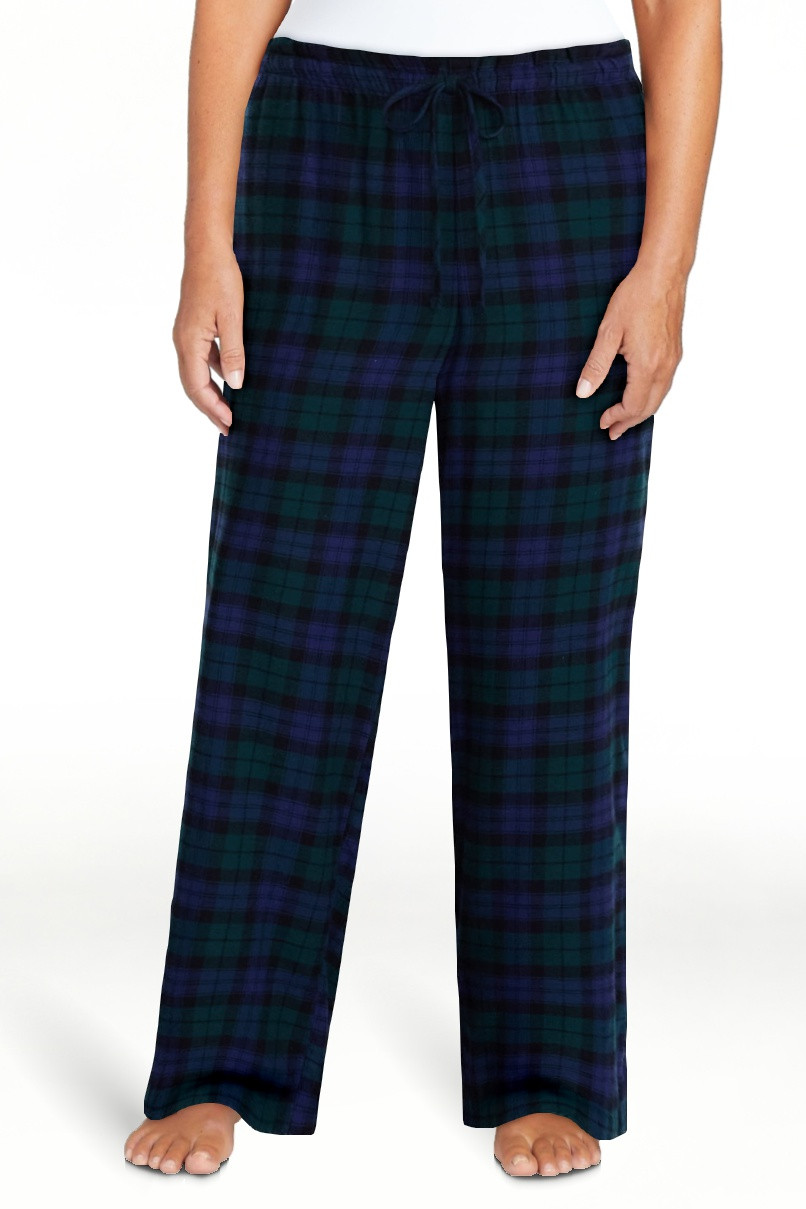 Joyspun Women's Flannel Sleep Pants, 30\u201d Inseam, Sizes XS-3X | Walmart (US)