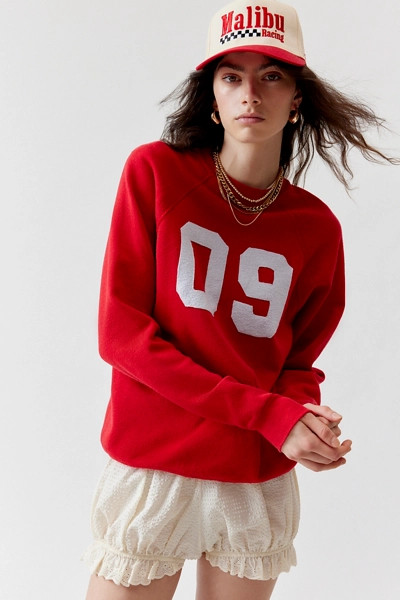 Urban Renewal Remade Sporty Number Sweatshirt | Urban Outfitters (US and RoW)