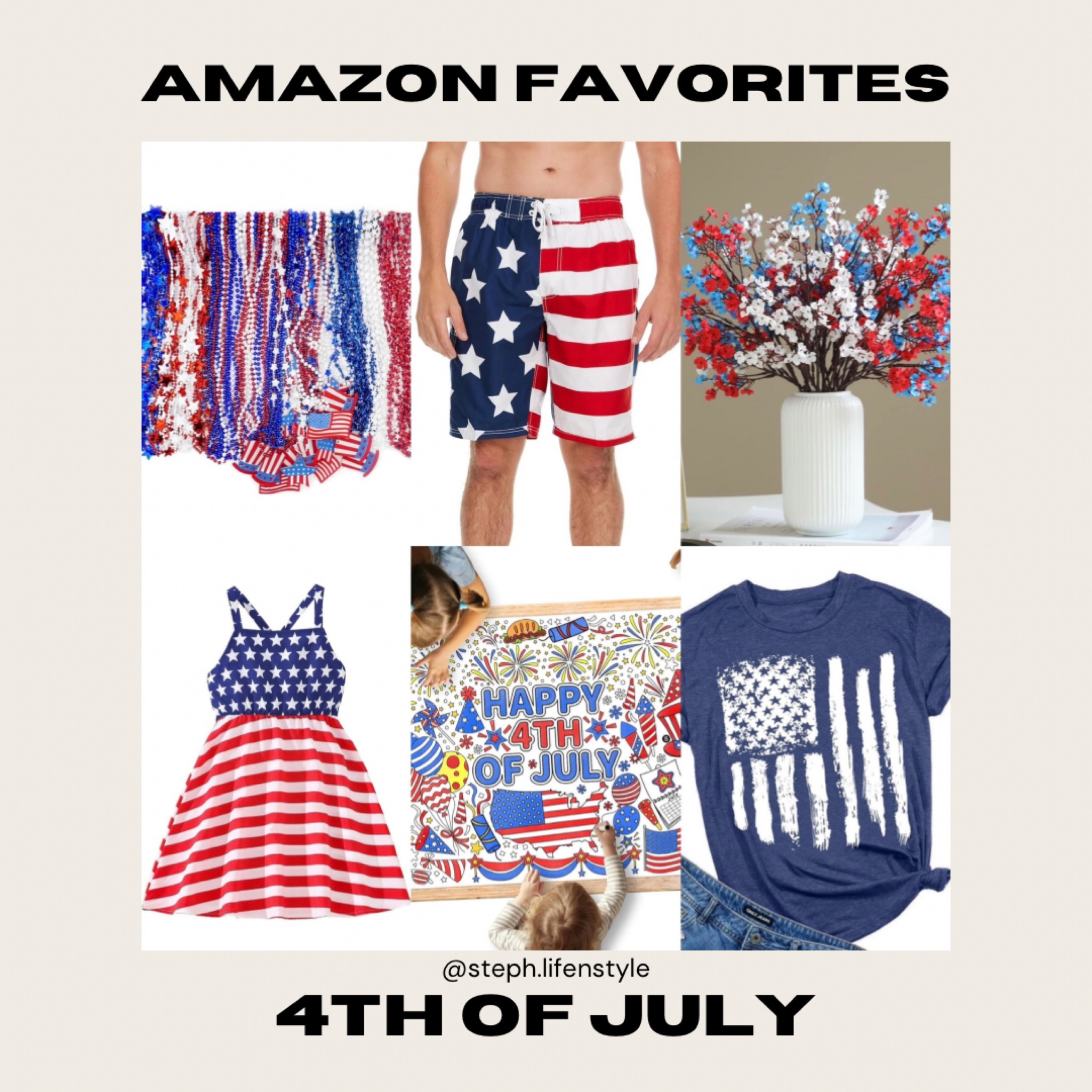 Amazon favorites for 4th of July! ⭐️

#LTKParties #LTKKids #LTKFamily