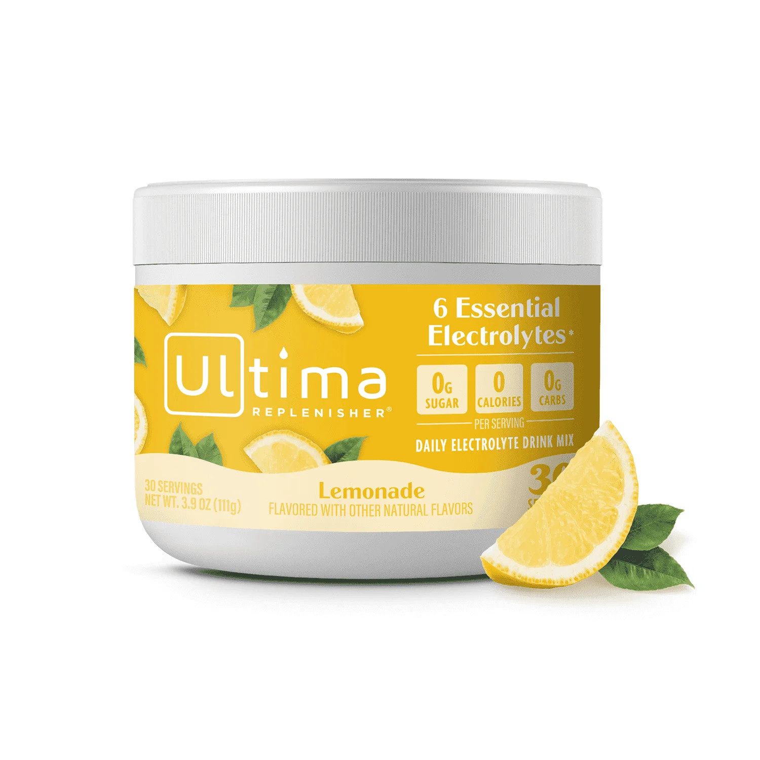 Ultima Replenisher Hydration Electrolyte Powder, Sugar-Free Lemonade, 30 Servings | Walmart (US)