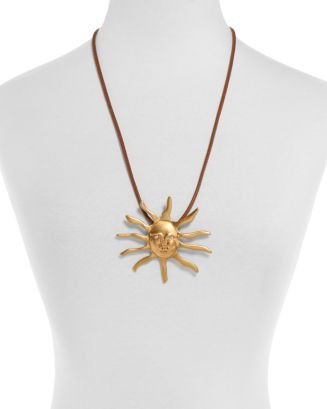 Leo Sun Necklace, 12" | Bloomingdale's (US)