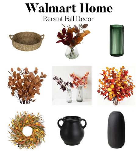 Walmart fall home decor, #falldecor #fallstyle #home fall transitioning home style #walmart home 

#LTKunder50 #LTKFind #LTKSeasonal