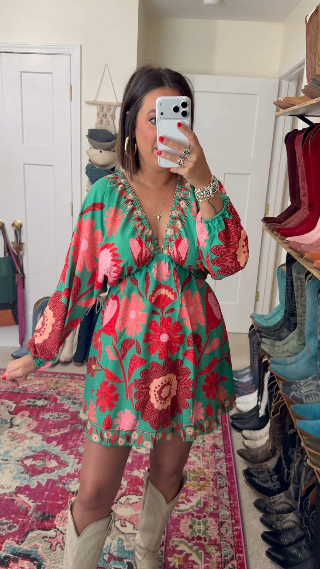 Wearing a medium in this Amazon dress so cute and great quality

#LTKgrwm #LTKootd
