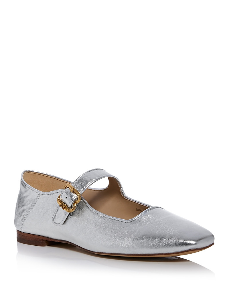 Sam Edelman Women's Michaela Square Toe Buckled Mary Jane Flats | Bloomingdale's (US)