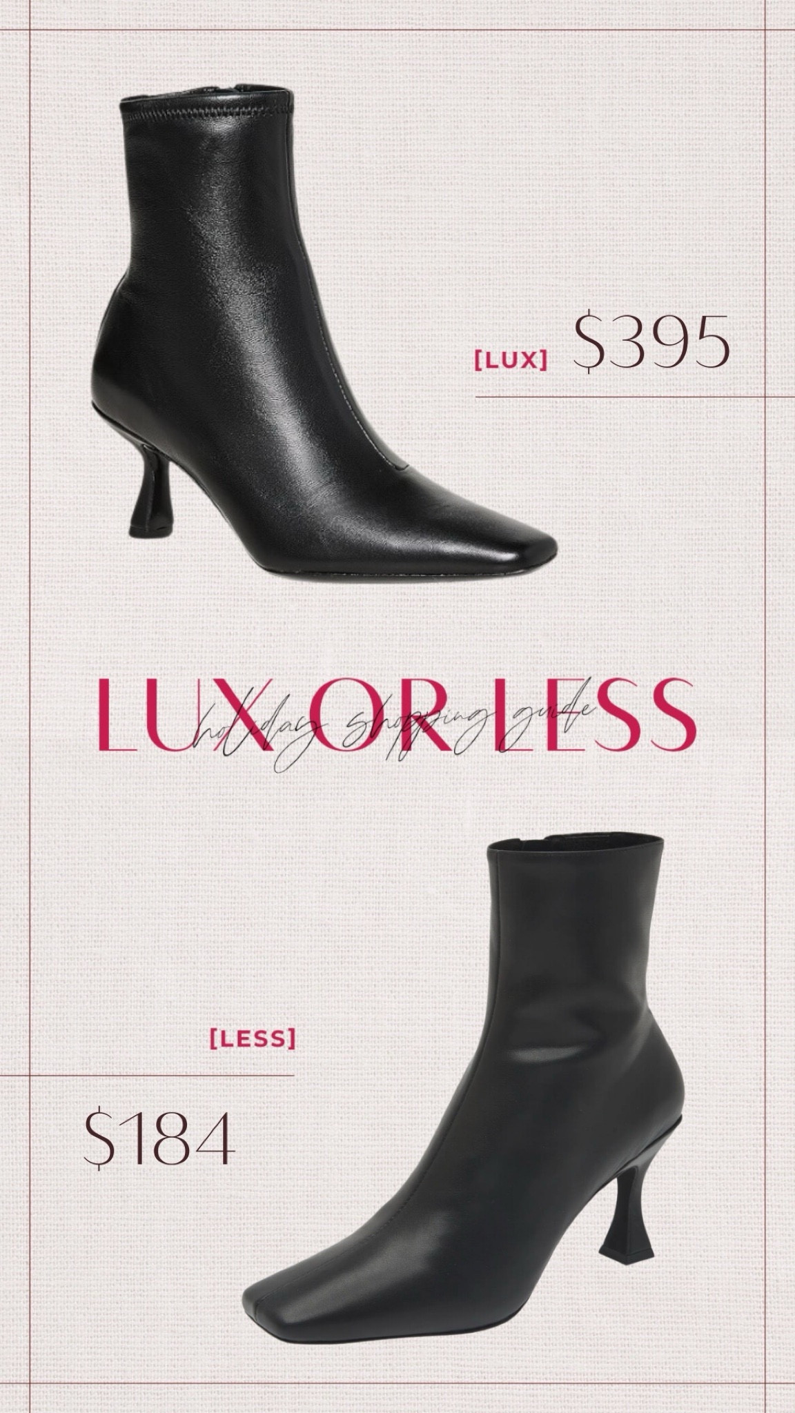 Love the square toe on these and the less options is so good! 




Boots, square toe, winter style, luxe or less 

#LTKOver40 #LTKShoeCrush #LTKSeasonal