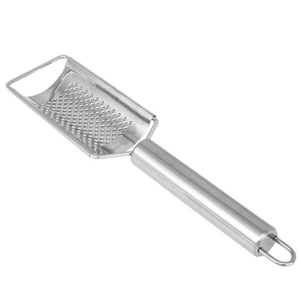 Stainless Steel Cheese Grater Fruit Lemon Semiround Vegetable Grater - Silver - 1pcs | Bed Bath & Beyond