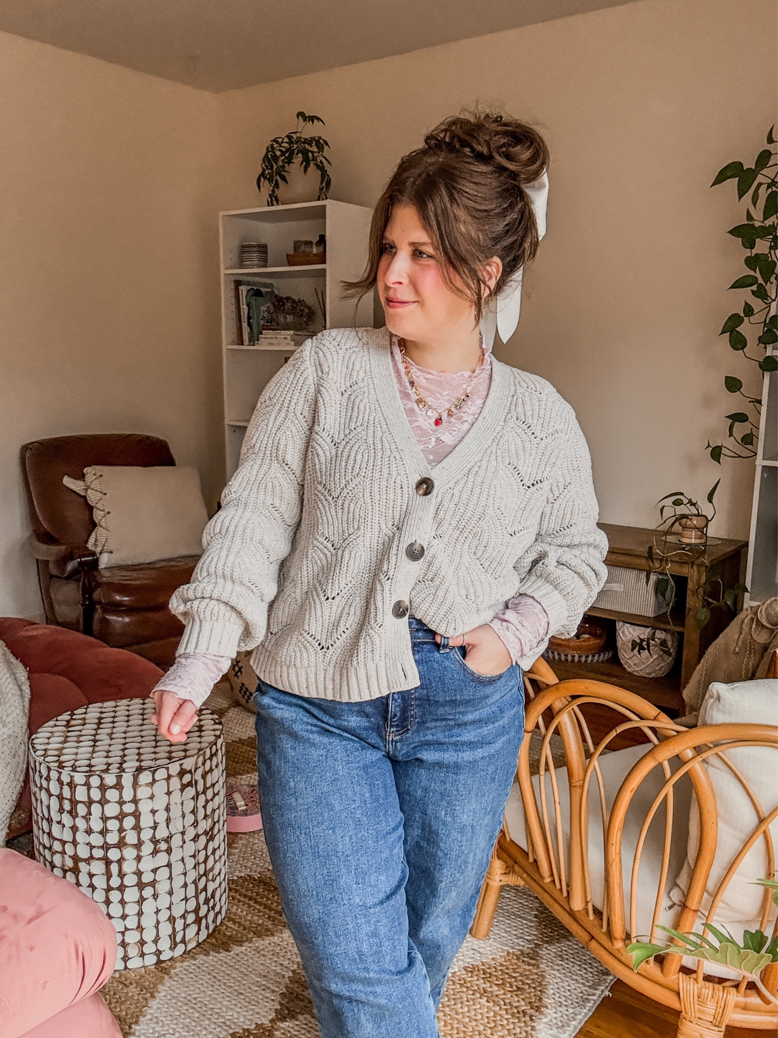 Viral lace top styling! Wear it under a pointelle cardigan!



#LTKStyleTip #LTKShoeCrush #LTKFindsUnder100