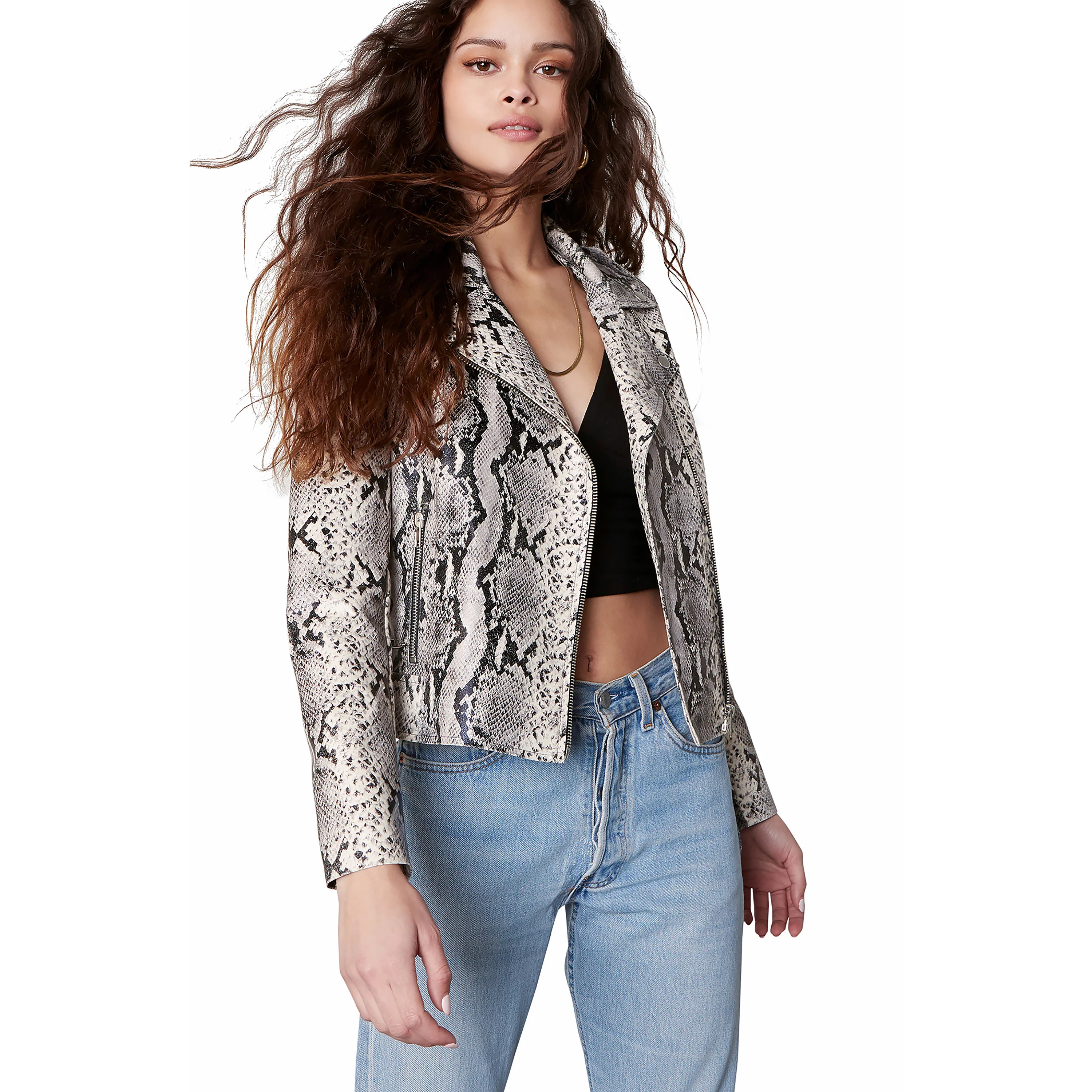 Watch Out Vegan Leather Jacket | Steve Madden (US)