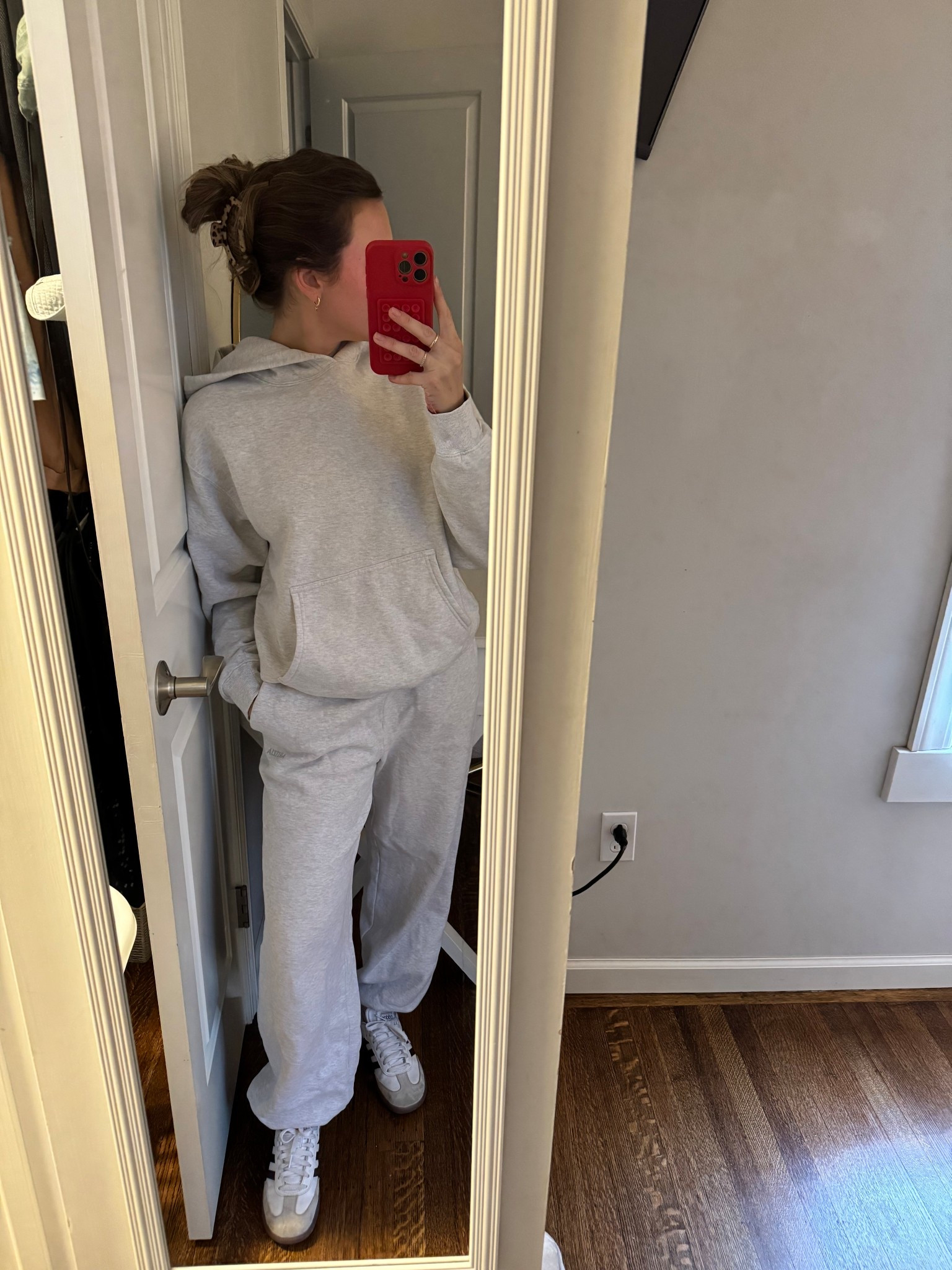 the most comfy sweat set and my new everyday shoes 💛

#LTKStyleTip #LTKShoeCrush