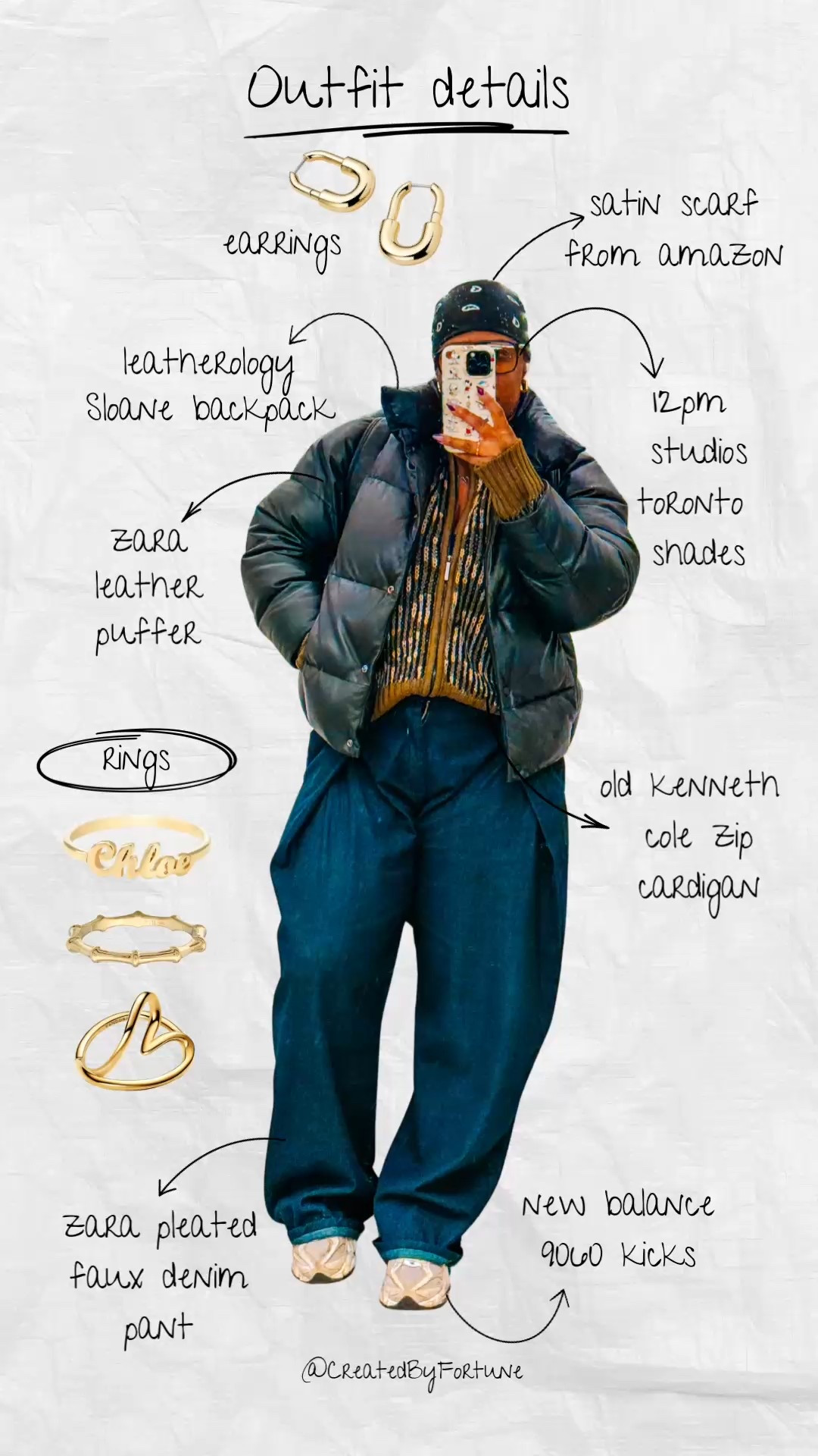 Work outfit, I’m wearing a Zara leather puffer coat and faux pleated denim trouser. #zara

#LTKootd #LTKgrwm #LTKWorkwear