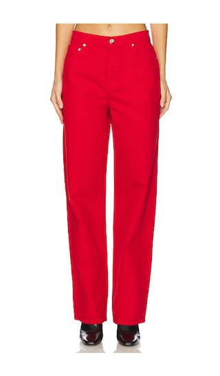 Lovers and Friends Lover Boy Baggy in Red. - size 25 | Revolve Clothing (Global)