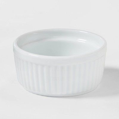 4.7oz Porcelain Ramekin White - Threshold™ | Target
